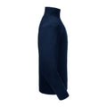 Marineblau - Side - Russell Herren Authentic Zip Sweatshirt