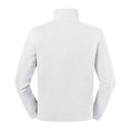 Weiß - Back - Russell Herren Authentic Zip Sweatshirt