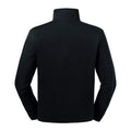Schwarz - Back - Russell Herren Authentic Zip Sweatshirt