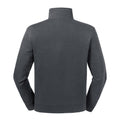 Grau - Back - Russell Herren Authentic Zip Sweatshirt