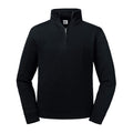 Schwarz - Front - Russell Herren Authentic Zip Sweatshirt