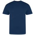 Tintenblau - Front - Awdis - "The 100" T-Shirt für Herren