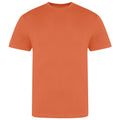 Mango-farben - Front - Awdis - "The 100" T-Shirt für Herren
