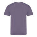 Blauschwarz-Violett - Back - Awdis - "The 100" T-Shirt für Herren