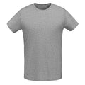 Grau meliert - Front - SOLS Herren Martin T-Shirt