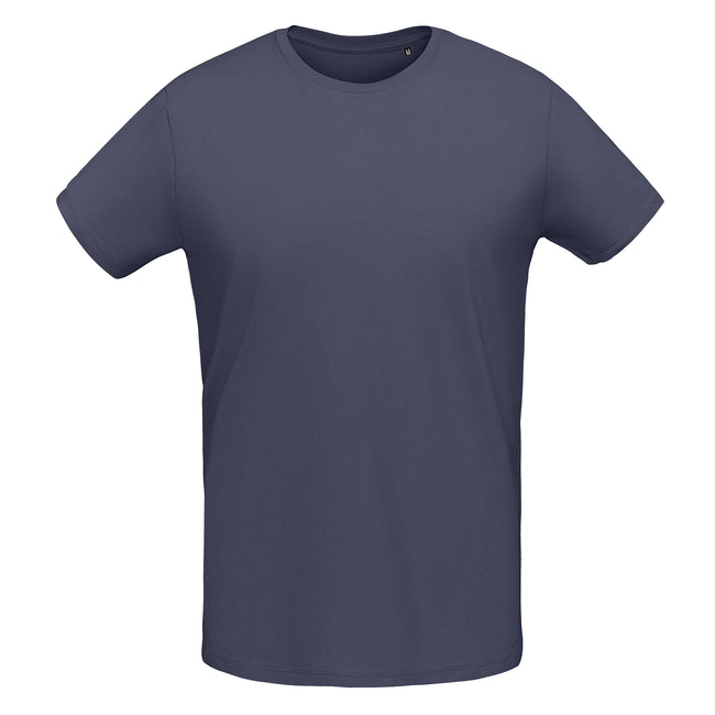 Mittelgrau - Front - SOLS Herren Martin T-Shirt