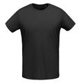 Schwarz - Front - SOLS Herren Martin T-Shirt