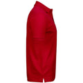 Rot - Side - Tee Jays - "Luxury" Poloshirt Stretch für Herren