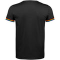 Schwarz-Bunt - Back - SOLS Herren Regenbogen T-Shirt