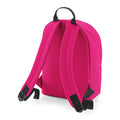 Fuchsia - Back - BagBase Mini Fashion Rucksack