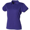 Leuchtend Lila - Front - Henbury - Poloshirt für Damen