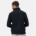 Marineblau - Side - Regatta - "Honestly Made" Fleece, mit halbem Reißverschluss für Herren