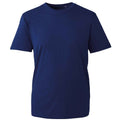 Marineblau - Front - Anthem - T-Shirt, aus biologischem Anbau für Herren