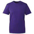 Violett - Front - Anthem - T-Shirt, aus biologischem Anbau für Herren