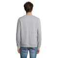 Grau meliert - Lifestyle - SOLS - "Comet" Sweatshirt Baumwolle aus biologischem Anbau für Herren-Damen Unisex