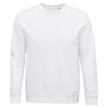 Weiß - Front - SOLS - "Comet" Sweatshirt Baumwolle aus biologischem Anbau für Herren-Damen Unisex