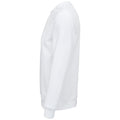 Weiß - Close up - SOLS - "Comet" Sweatshirt Baumwolle aus biologischem Anbau für Herren-Damen Unisex