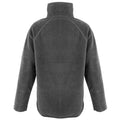 Grau - Back - Result Genuine Recycled - "Micro" Fleece, Reißverschluss für Kinder