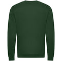 Flaschengrün - Back - Awdis - Sweatshirt, aus biologischem Anbau für Herren