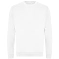 Schneeweiß - Front - Awdis - Sweatshirt, aus biologischem Anbau für Herren