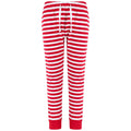 Rot-Weiß - Front - SF Minni - Loungehose für Kinder