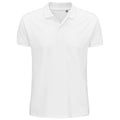 Weiß - Front - SOLS - "Planet Pique" Poloshirt, aus biologischem Anbau für Herren