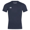 Marineblau - Front - Canterbury - "Club Dry" T-Shirt für Herren-Damen Unisex