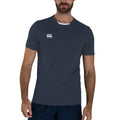 Marineblau - Side - Canterbury - "Club Dry" T-Shirt für Herren-Damen Unisex