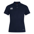 Marineblau - Front - Canterbury - "Club Dry" Poloshirt für Damen