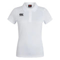 Weiß - Front - Canterbury - "Club Dry" Poloshirt für Damen