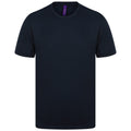 Marineblau - Front - Henbury - "HiCool Performance" T-Shirt für Herren