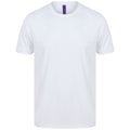 Weiß - Front - Henbury - "HiCool Performance" T-Shirt für Herren
