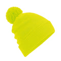 Fluoreszierendes Gelb - Back - Beechfield - Mütze "Snowstar"
