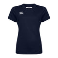 Marineblau - Front - Canterbury - "Club Dry" T-Shirt für Damen