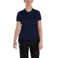 Marineblau - Back - Canterbury - "Club Dry" T-Shirt für Damen