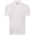 Weiß - Front - Awdis - "Academy" Poloshirt für Jungen