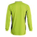 Apfelgrün-Schwarz - Back - SOLS Kinder Azteca Sport-Shirt - Torwart-Shirt - Fußball-Trikot, langärmlig