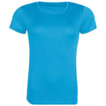 Saphir-Blau - Front - Awdis - "Cool" T-Shirt recyceltes Material für Damen