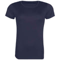 Dunkelblau - Front - Awdis - "Cool" T-Shirt recyceltes Material für Damen