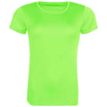 Leuchtend Grün - Front - Awdis - "Cool" T-Shirt recyceltes Material für Damen