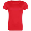 Feuerrot - Front - Awdis - "Cool" T-Shirt recyceltes Material für Damen