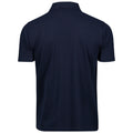 Marineblau - Back - Tee Jays - "Power" Poloshirt Baumwolle aus biologischem Anbau für Herren