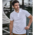 Weiß - Back - Tee Jays - "Power" Poloshirt Baumwolle aus biologischem Anbau für Herren