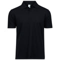 Schwarz - Front - Tee Jays - "Power" Poloshirt Baumwolle aus biologischem Anbau für Herren