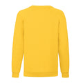 Sonenblumen-Gelb - Side - Fruit of the Loom - Sweatshirt für Kinder Raglanärmel