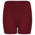 Dunkelrot - Front - Tombo - Shorts für Damen
