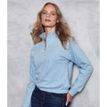 Himmelblau - Side - Awdis - Sweatshirt kurz geschnitten für Damen