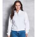 Arktisch Weiß - Lifestyle - Awdis - Sweatshirt kurz geschnitten für Damen