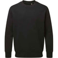 Schwarz - Front - Anthem - Sweatshirt Baumwolle aus biologischem Anbau für Herren-Damen Unisex