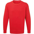 Rot - Front - Anthem - Sweatshirt Baumwolle aus biologischem Anbau für Herren-Damen Unisex
